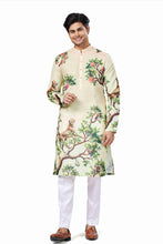 Load image into Gallery viewer, Ajay Arvindbhai Khatri  Animal Print Ethnic Dress Kurta