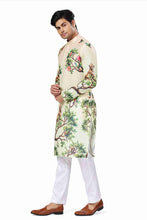 Load image into Gallery viewer, Ajay Arvindbhai Khatri  Animal Print Ethnic Dress Kurta