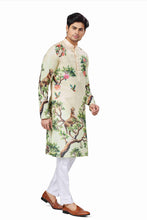 Load image into Gallery viewer, Ajay Arvindbhai Khatri  Animal Print Ethnic Dress Kurta