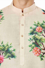 Load image into Gallery viewer, Ajay Arvindbhai Khatri  Animal Print Ethnic Dress Kurta
