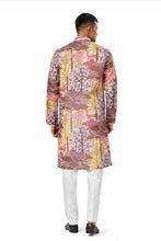 Load image into Gallery viewer, Ajay Arvindbhai Khatri  Animal Print Ethnic Dress Kurta