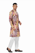Load image into Gallery viewer, Ajay Arvindbhai Khatri  Animal Print Ethnic Dress Kurta