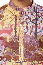 Load image into Gallery viewer, Ajay Arvindbhai Khatri  Animal Print Ethnic Dress Kurta
