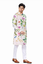 Load image into Gallery viewer, Ajay Arvindbhai Khatri Multicolor Altair Floral Print Kurta For Men