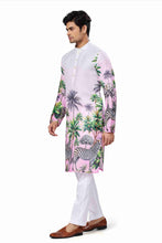 Load image into Gallery viewer, Ajay Arvindbhai Khatri  Animal Print Ethnic Dress Kurta