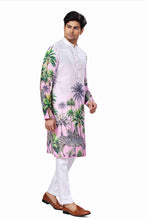 Load image into Gallery viewer, Ajay Arvindbhai Khatri  Animal Print Ethnic Dress Kurta
