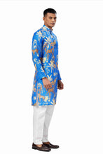 Load image into Gallery viewer, Ajay Arvindbhai Khatri  Animal Print Ethnic Dress Kurta