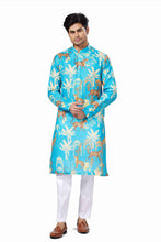 Load image into Gallery viewer, Ajay Arvindbhai Khatri  Animal Print Ethnic Dress Kurta