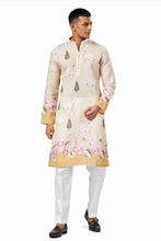 Load image into Gallery viewer, Ajay Arvindbhai Khatri  Animal Print Ethnic Dress Kurta