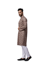 Load image into Gallery viewer, mens printed kurta