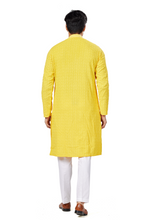 Load image into Gallery viewer, Ajay Arvindbhai Khatri Men's straight Lucknowi Chikankari  Kurta