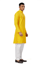 Load image into Gallery viewer, Ajay Arvindbhai Khatri Men's straight Lucknowi Chikankari Kurta