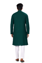 Load image into Gallery viewer, Ajay Arvindbhai Khatri Men's straight Lucknowi Chikankari  Kurta