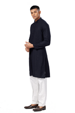 Load image into Gallery viewer, Ajay Arvindbhai Khatri Men's straight Lucknowi Chikankari Kurta