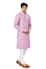 Load image into Gallery viewer, Ajay Arvindbhai Khatri Men's straight Lucknowi Chikankari  Kurta