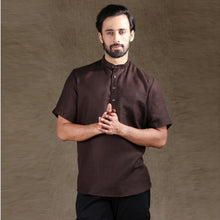 Load image into Gallery viewer, mens brown colour short kruta