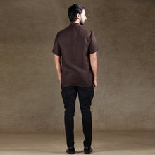 Load image into Gallery viewer, mens brown colour short kurta