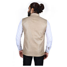 Load image into Gallery viewer, mens caramel color nehru jacket