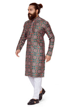 Load image into Gallery viewer, mens printed kurta