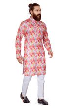 Load image into Gallery viewer, mens cotton printed kurta