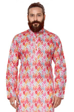Load image into Gallery viewer, mens cotton printed kurta