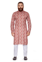Load image into Gallery viewer, mens cotton printed kurta