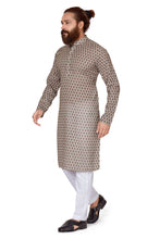 Load image into Gallery viewer, mens cotton printed kurta