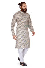Load image into Gallery viewer, mens cotton printed kurta