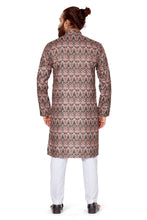 Load image into Gallery viewer, mens cotton printed kurta