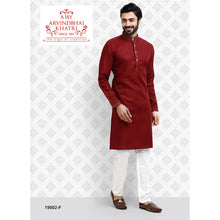 Load image into Gallery viewer, mens maroon color kurta pajama set