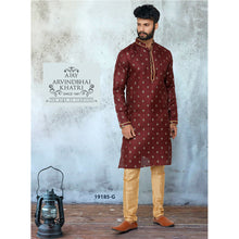 Load image into Gallery viewer, mens maroon color kurta pajama set