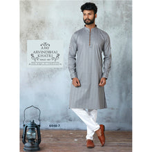 Load image into Gallery viewer, mens grey color kurta pajama set