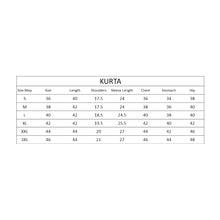 Load image into Gallery viewer, Ajay Arvindbhai Khatri Men's Poli Dupion  Printed Kurta Blue Color