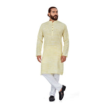 Load image into Gallery viewer, mens lemon color kurta