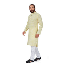 Load image into Gallery viewer, mens lemon color kurta