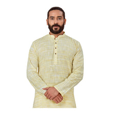 Load image into Gallery viewer, mens lemon color kurta
