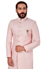 Load image into Gallery viewer, mens pink color nawabi indowestern dress