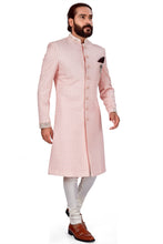 Load image into Gallery viewer, Ajay Arvindbhai Khatri Men&#39;s Indo Western Navabi Pink Color
