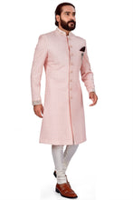 Load image into Gallery viewer, mens pink color nawabi indowestern dress