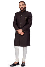 Load image into Gallery viewer, mens brown color indowestern nawabi