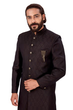 Load image into Gallery viewer, mens brown color indowestern nawabi