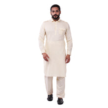 Load image into Gallery viewer, mens cotton regular pathani set
