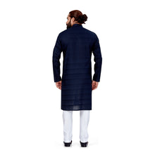 Load image into Gallery viewer, mens royal blue color cotton kurta