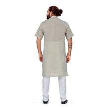 Load image into Gallery viewer, mens pista color kurta pajama set