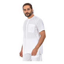 Load image into Gallery viewer, Ajay Arvindbhai Khatri Men&#39;s Pure Cotton Regular Night wear kurta white Colour
