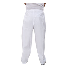 Load image into Gallery viewer, Ajay Arvindbhai Khatri Men&#39;s Pure Cotton Straight Pyjama white Colour
