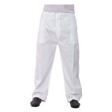Load image into Gallery viewer, mens white color cotton white pajama