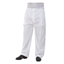 Load image into Gallery viewer, mens white color cotton white pajama