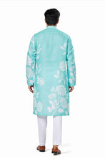 Load image into Gallery viewer, Ajay Arvindbhai Khatri  Floral Print Kurta For Men
