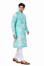 Load image into Gallery viewer, Ajay Arvindbhai Khatri  Floral Print Kurta For Men
